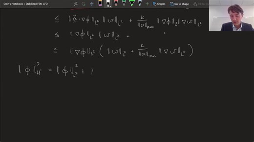 20 - Analysis - Convergence of advection-diffusion