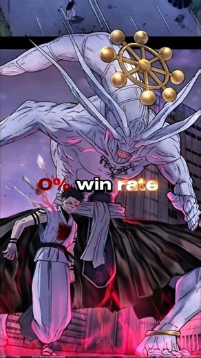Mahoraga With 0% win rate || still Strongest Jjk character || Jjk modulo #jujutsukaisen #jjk #shorts