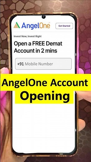 Angel One app account kaise banaye | Angel one account opening | Open Angel One Account #angelone
