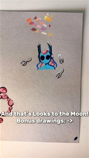 Drawing Rain World Looks to the Moon!