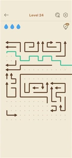 Amaze GO! Level 24 Walkthrough | Full Solution #shorts
