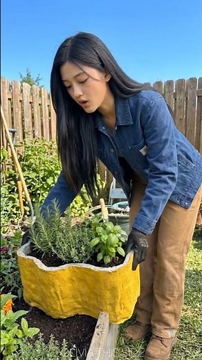 The Ultimate Herb Garden Setup! 🌿✨