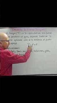 🔍📚Torque or Moment of a Force! The secret to making objects spin - Basic Physics. Statics
