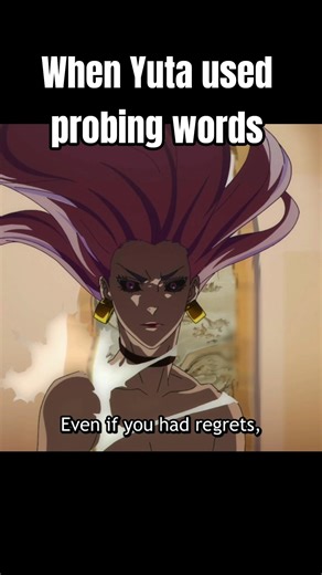 When Yuta probed for attack. #action #jjkseason3 #yuji #yuta #cult #trending #jujutsukaisen