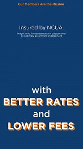 As a not-for-profit, member-owned credit union, we give back to our members through better rates and lower fees. | Navy Federal Credit Union | Facebook