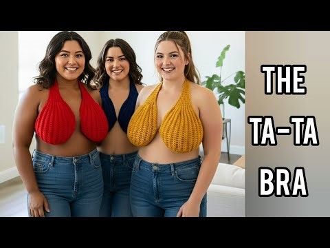 [Tutorial] How to Crochet The Ta-Ta Towel Bra - C_Clean Crochê