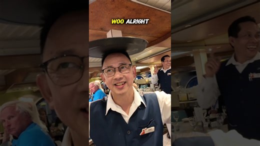 Carnival cruise traditions in the Inspiration MDR on the Carnival Elation #CarnivalElation #Carnival