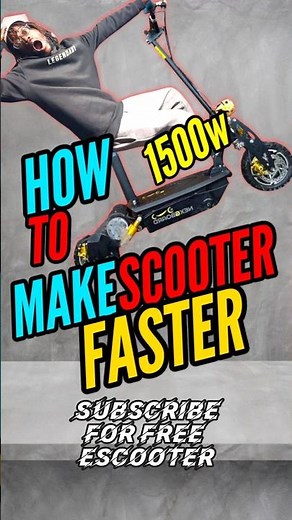 How to make electric scooter faster #upgrade #electricscooter #escooter #ebike