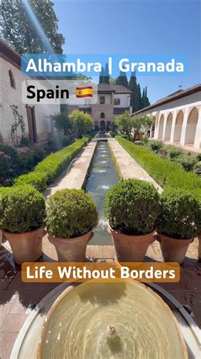 Is Alhambra the most beautiful palace in the world? Granada, Spain #lifewithoutborders