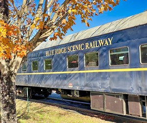 Hop a Scenic Mountain Train in Blue Ridge, Georgia