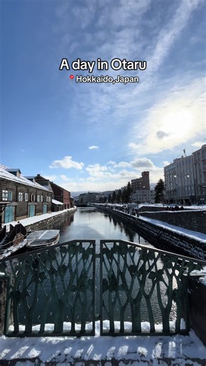 A day in Otaru!✨ #otaru #北海道