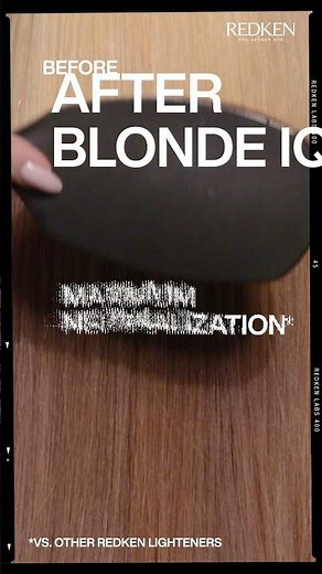 The Smartest Way To Blonde, Redken's New Blonde IQ 9+!