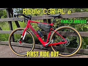 My New Ribble e bike finally arrived….