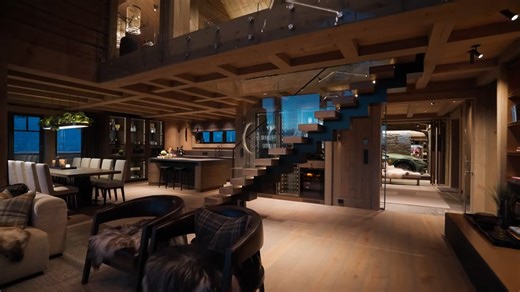 What life looks like inside a 4.8 million Scandinavian mountain mansion