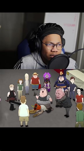 Ice saves anime | Full video on YT . . #meatcanyon #memestiktok #animatedstory #reactionvids #fyp