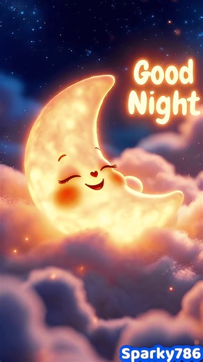 53K views · 572 reactions | Cute Moon Says Good Night ✨ | Sweet Dreams Animation. Good Night Sweet Dream ✨ Enjoy this cute and relaxing moon 3D animation designed to bring calm, peace, and sweet dreams. Perfect for kids, families, and anyone who loves soft night vibes and adorable animations. Let the smiling moon guide you into a peaceful sleep  Watch, relax, and share this sweet good night animation with your loved ones  | Today Events | Facebook