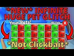 NEW GLITCH to Hatch *INFINITE* Huge Balloon Pets on Pet Simulator X (ROBLOX)