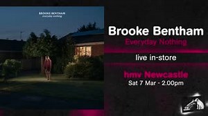 🔊NEW EVENT ANNOUNCED Brooke Bentham will be celebrating the release of her debut album in hmv Newcastle by performing live followed by signing copies of 'Everyday Nothing' http://ow.ly/GJOV50yBEsP | hmv