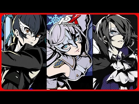 All Beta 1 Characters All out Attacks - Persona 5: The Phantom X