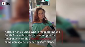 American actress and activist Ashley Judd, who is recuperating from a horrific accident in the #Congo rainforest, has voiced her support for Independent Media's #DontLookAway campaign against gender-based violence and femicide in South Africa. https://www.iol.co.za/news/south-africa/gauteng/watch-ashley-judd-praises-dont-look-away-campaign-against-gbv-ee0876db-d1ad-497a-8ebd-3ce74b4aabce https://www.iol.co.za/trends/dontlookaway | IOL News