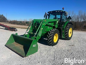 2014 John Deere 6140R MFWD Tractor W/Loader | Agriculture