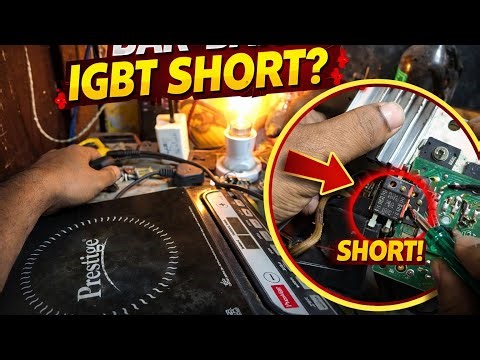Prestige Induction Cooker IGBT Short Repair Complete Step by Step Guide (Hindi)