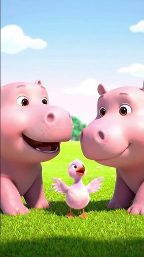 Cutest Hippo & Duck Talking Trio