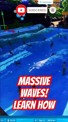Planet Coaster 2 Tutorial: Create Massive Waves! 🌊