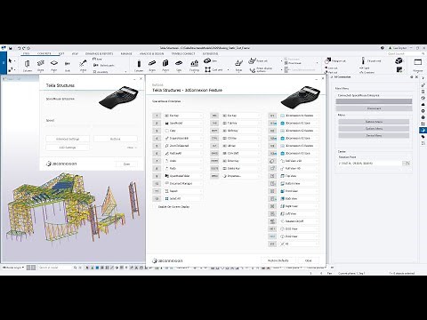 3Dconnexion Integration with Tekla Structures