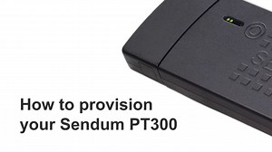 How to provision a Sendum PT300 Package Tracker