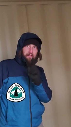 Sleeping in a shipping container on the PCT. Warner Springs. #pacificcresttrail #thruhike #pct