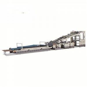 [Hot Item] Automatic 3 Ply Industrial Flatbed Paper Film Coating Laminator Paper Lamination Machine