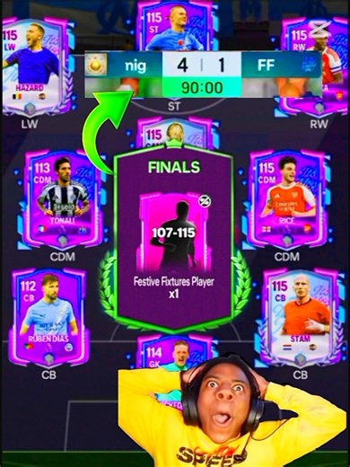 I'm totally dominated this team easily😱.#fcmobile #fifa #fifamobile #support #easy #cr7 #eafc26 #fyp