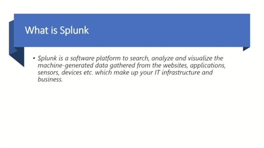 Splunk Core Certified User：Fundamentals 1： SPLK1001