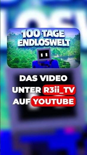 100 TAGE MINECRAFT ENDLOSWELT