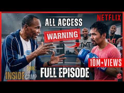 Sugar Ray Leonard Visits Manny Pacquiao’s Training Camp & WARNS Floyd Mayweather! ‘He’s In Trouble!