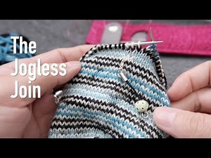 The Jogless Join without a seam - the easiest way Helix ❤︎ TUTORIAL ❤︎ knitting ILove