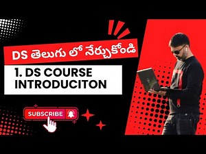 1. Introduction to Data Structures | DS using C in Telugu