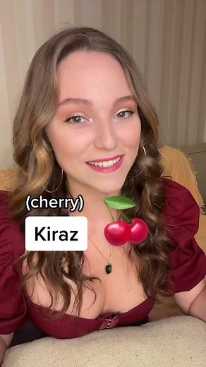 Fruits and vegetables quiz in Turkish 🇹🇷🍒 #turkish #fyp #learnturkish #quiz #türkçe #turco #fruits #اللغة_العربية التركية #تركيا