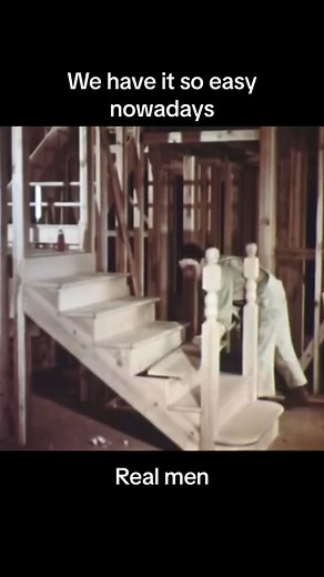 #fyp #larry #haun #larryhaun #carpenter #legend #stairs #wood #hammer #nails #oldschool#13 | Old Hand Crafts