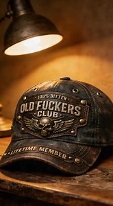 🎩 Old F*ckers Club Vintage Baseball Cap — Say it loud and proud! 😎 Say goodbye to boring hats — A bold, stylish accessory that pairs perfectly with any outfit. ✅ Vintage washed look with distressed embroidery — Iconic retro style ✅ “Old F*ckers Club — 100% Lifetime Membership” slogan — perfect conversation starter ✅ Adjustable fit — one size fits most head sizes ✅ Rugged, distressed style — perfect with streetwear, casual outfits, or as a gift ✅ Ideal for humorous individuals and vintage fashi