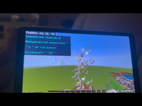 How to make arrows explosive in minecraft bedrock cheats on 💣💣💣 1.21+