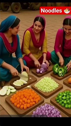 Tiny girls making Noodles #guitar #music #minecraft #miniaturecooking #farming #trending#shorts