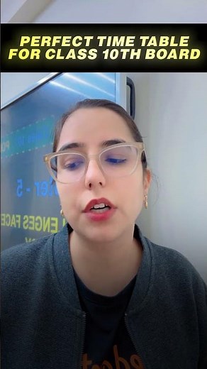 Class 10 Students… Follow THIS Timetable to Score 95%+! 💯📘