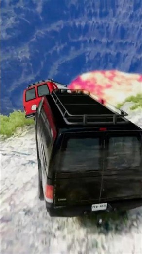 Cars vs Giant Lava Pit – BeamNG.drive #beamng #shorts #beamngdrive #automobile #usa #viral #brasil