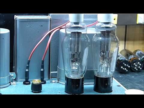 300B Triode Vacuum Tube Push Pull Amplifier Update & 866A Mercury Vapor Rectifiers