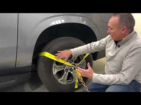 Trekassy Car Tie Down Straps | A Must Have For Securing Your Vehicle To A Trailer