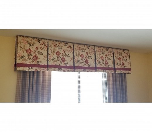 Box Pleat Valance-made to Order (your Fabric,my Lining) - Etsy