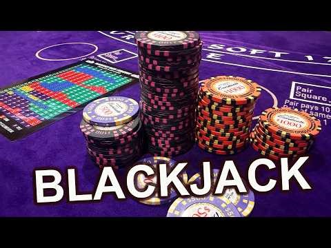 $17,000 Blackjack Massive GOD Mode Run - NeverSplit10s Feb 26
