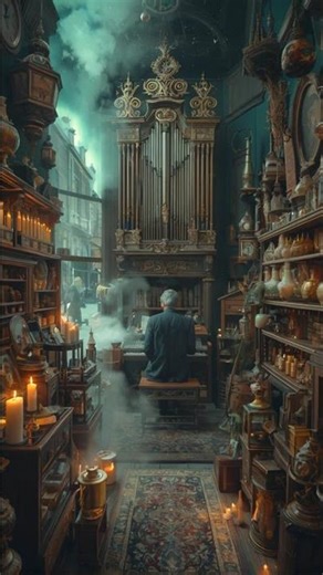 Victorian Shop & Pipe Organ Music for Study & Sleep